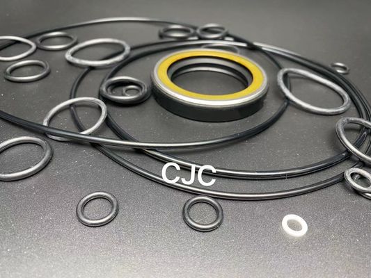 Isı Direnci PTFE PU Malzeme ile Ekskavatör Hidrolik Salıncak Motor Conta Takımı