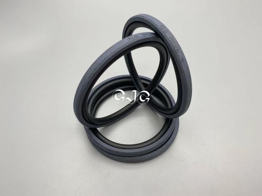 Siyah Hidrolik Silindir Yağ Keçesi Kiti 700-80-62350 PTFE FKM Malzemesi