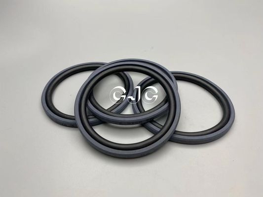 Siyah Hidrolik Silindir Yağ Keçesi Kiti 700-80-62350 PTFE FKM Malzemesi