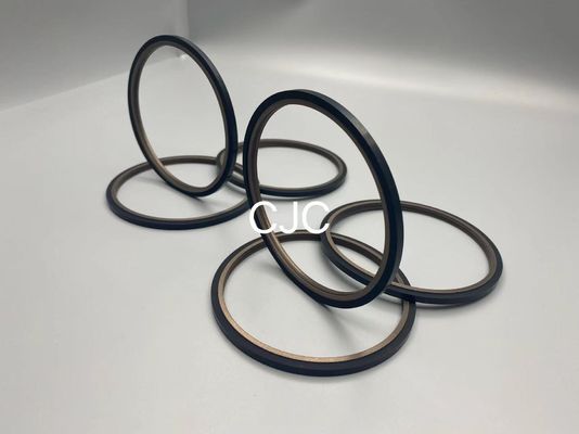 SPN PTFE Ekskavatör Hidrolik Bronz Piston Mili Keçeleri Yağ Direnci