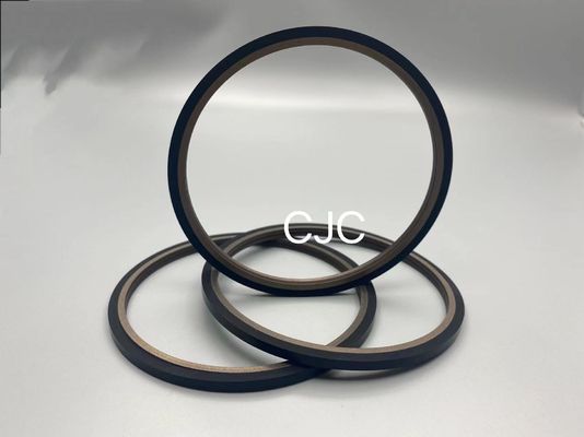 SPN PTFE Ekskavatör Hidrolik Bronz Piston Mili Keçeleri Yağ Direnci